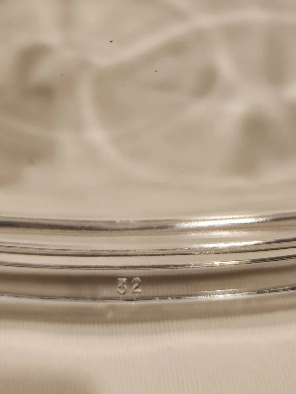 Pyrex clear glass